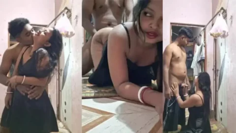 Desi Boudi Ka Private Romance With Hubby Revealed MMS Porn