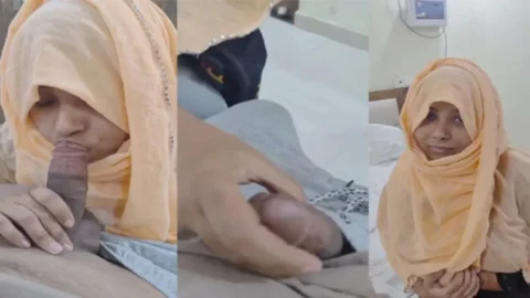 Hijabi Wife Giving Blowjob To Lover And Talking HD Porn