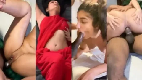 Desi bhabhis secret xxx romance with hot BBC MMS Porn