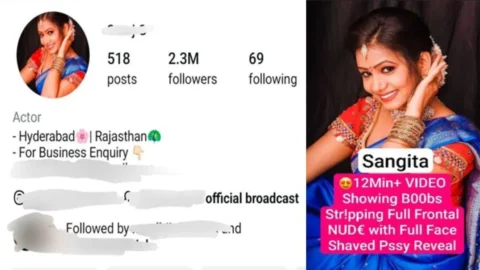 Sangita Famous Actress Showing Boobs Stripping Desi Porn MMS