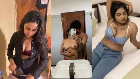 Beautiful Sri Lankan Girl Giving Blowjob Fucking in Missionary Doggy Desi Porn MMS