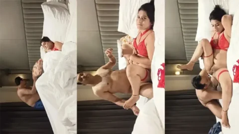 Desi Wifes Hot Hotel Fling with Boss in Private MMS Porn