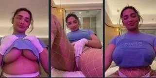 Aditi Mistry Nude Boobs and Tight Ass Exposed in Blue Top Part 2 Video MMS