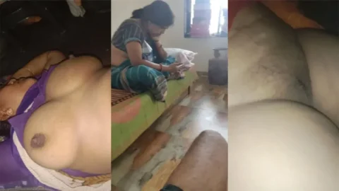 Jerking Infront of Mom Recording Her Sleeping Nude Desi Porn MMS