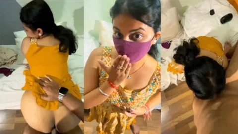 Hot Young Bhabhi Sucking And Fucking With Lover Video Desi Porn MMS