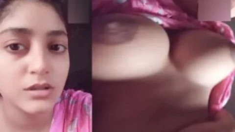 Cute Pakistani sex chat girl round boobs show Desi Porn MMS