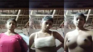 Desi gaon ki ladki ka private hot cam show MMS Porn