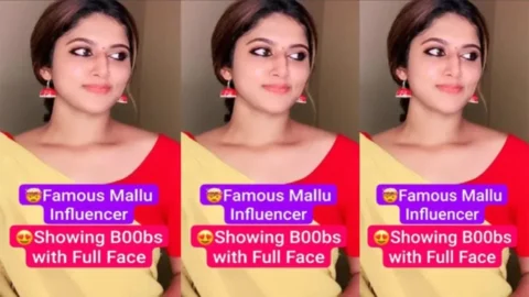 Famous Mallu Influencer Most Demanded Trending Showing Boobs Desi Porn MMS
