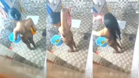 Desi College Girl Bathing Nude Full Body Leaked Hidden Cam Scandal Video MMS