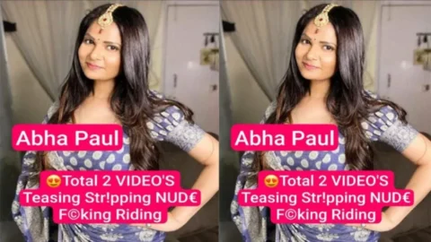 Abha Paul Diwali Surprise Stripping Topless Full Nude Fucking Riding Desi Porn MMS