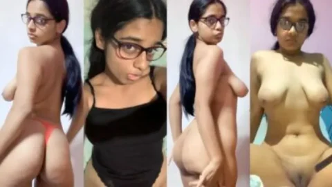 Nerdy GF Riding Blowjob Showing Desi Porn MMS