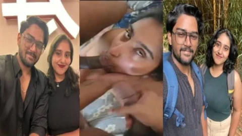 Horny Cuckold Mallu Wife Threesome BJ Hard Fucking Desi Porn MMS