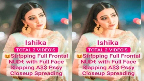 Gorgeous Snapchat Queen Ishika Viral Stripping Full Frontal Nude Desi Porn MMS