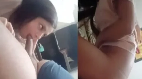 Wife sucking dick and riding in Pakistani sex Desi Porn MMS