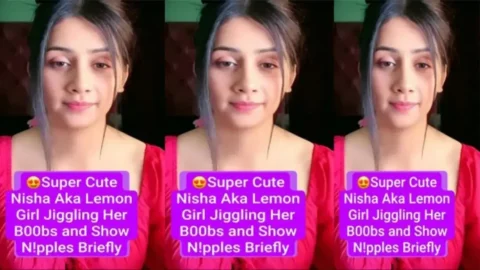 Spicy Viral Video of Nisha Aka Lemon Girl Leaked Online MMS Porn