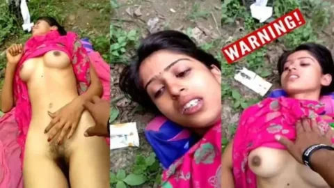 Desi College Couples Secret Wild Sex in Village MMS Porn
