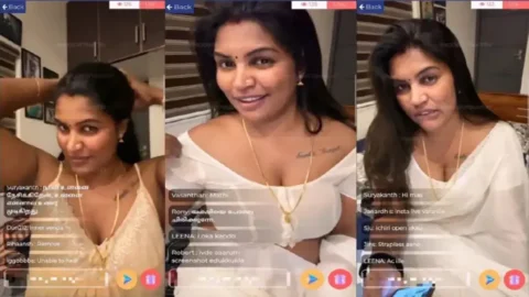 Desi bhabhi Reshma ka secret hot live show viral ho gaya MMS Porn