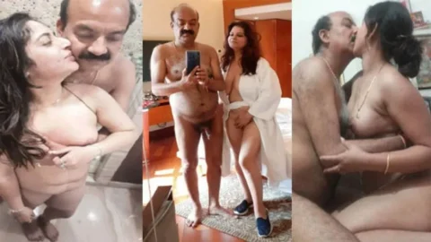 Uncle Bathing and Enjoying With Sexy Babe In Hotel Desi Porn MMS