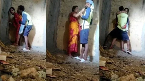 Majdoor Ne Bhabhi Ki Gand Khade Khade Mari Viral Clip Desi Porn MMS