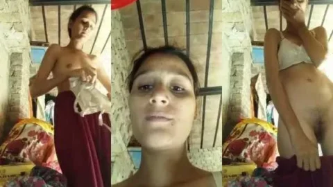 Shy Desi Girlfriend Leaked Nude Video Call Shows Her Big Boobs Video MMS