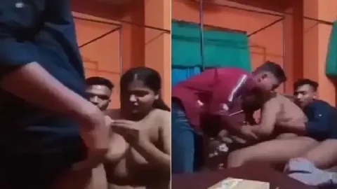 Paid desi randi threesome viral home sex Desi Porn MMS