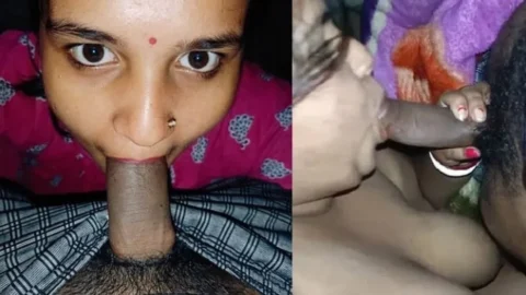 Indian Hindi XXX Bhabhi Sucking Dick until cum Desi Porn MMS