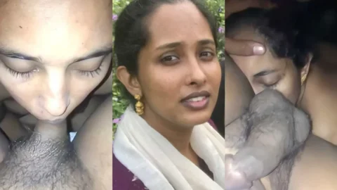 Horny Mallu Wife Gives Deep Rimjob and Blowjob in Leaked MMS Video MMS