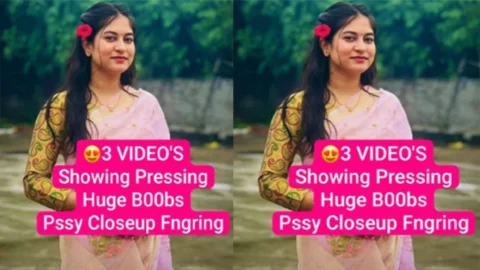 Beautiful Big Boobie Desi Girl Exclusive Viral Showing HD Porn