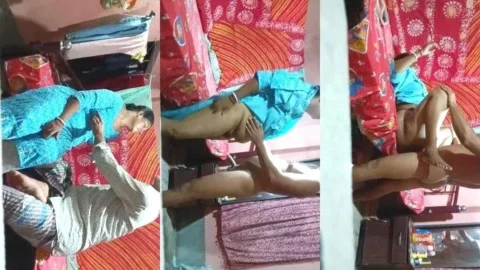 Desi Village Bhabhi Gives Sloppy Blowjob and Rides Cock Video MMS