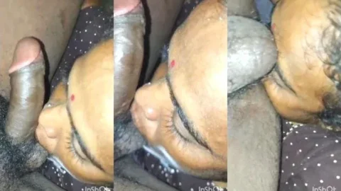 Tamil Bhabhi Gives Sloppy Blowjob and Gets Her Ass Licked Video MMS