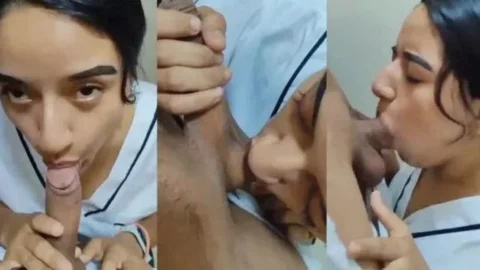 Sexy Nurse Girl Blowjob Then Hard Fucking Session Desi Porn MMS