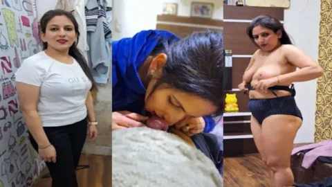 Desi MILF ka secret hot blowjob video latest private leak MMS Porn