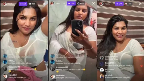 Mallu Makeup Artist Reshma Insta Exclusive Live Chat Desi Porn MMS