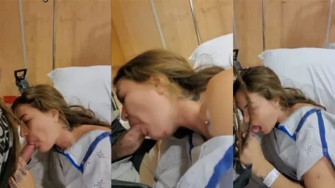 Doctor Affair Patient Blowjob in Hospital Bed HD Porn