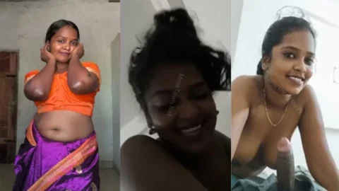 Sexy Tamil Babe Giving Blowjob Hard Fucking Desi Porn MMS