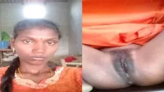 Hot Telugu village bhabhi revealing her secret desi charm MMS Porn