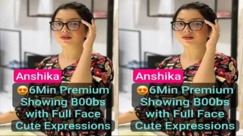Anshika Most Exclusive Premium Video Showing Her Boobs Desi Porn MMS