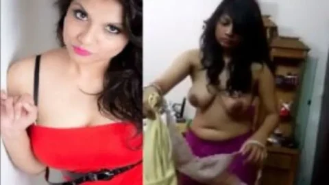 Gorgeous maal boobs show before sister naughty Desi Porn MMS