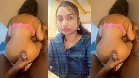 Tamil Wife Giving Blowjob & Doggy Style Sex Her Husband CumShot Video Free