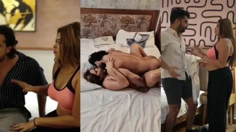 Desi Couples Wild Secret MMF Threesome Romance Exposed MMS Porn