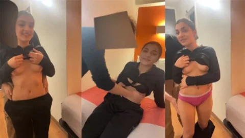 Slim NRI Babe Boobs And Ass Pressed By White Bf Desi Porn MMS