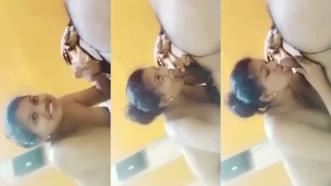 Leaked Desi GF Nude Blowjob and Fingering Her Wet Pussy for Boyfriend Video MMS