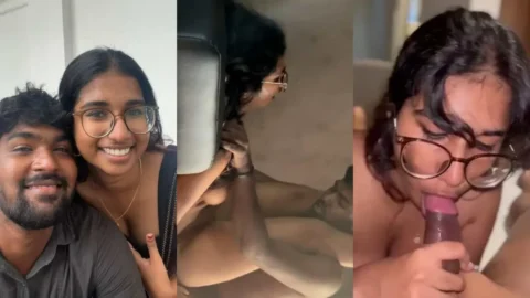 Submissive Tamil Girl with a Big Ass Gives Blowjob and Takes a Hard Doggy Fuck Video MMS