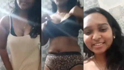 Secret College Girls Steamy Video Call with Her Boyfriend MMS Porn