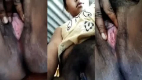Village Desi girl showing her virgin pussy on cam Desi Porn MMS