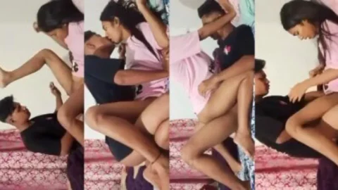 Horny Collage Lovers Fucking Home Alone Desi Porn MMS