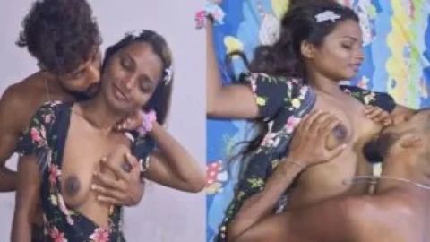 Indian porn sister boob press and fucking Desi Porn MMS
