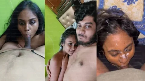 Famous Dusky Girl Blowjob And Fucking Cum On Face Mms Video Desi Porn MMS