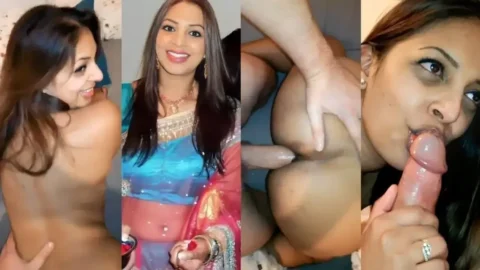Desi Wifes Hot Secret Threesome After Shaadi MMS Porn