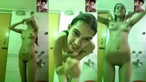 Desi Girlfriend Nishat Full Nude Viral Leaked MMS from Sylhet Bathroom Video MMS